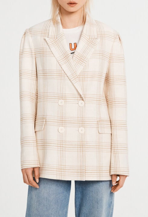 Straight-fit blazer