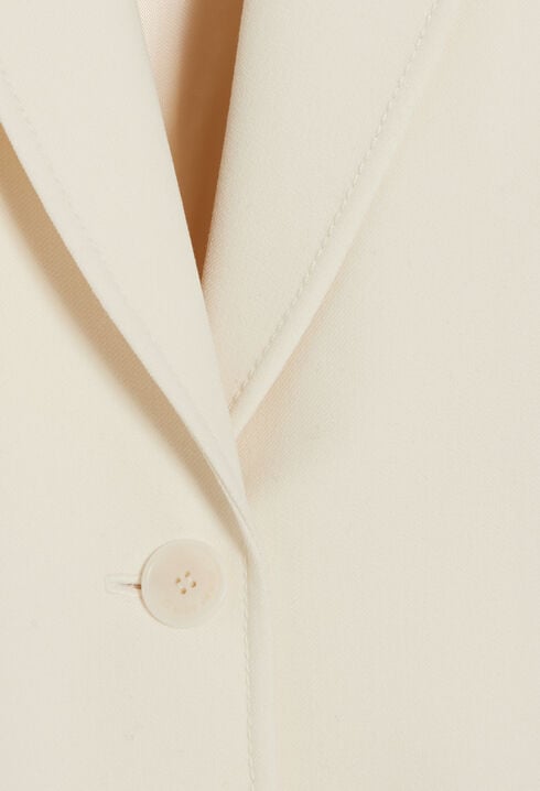 Ivory suit jacket