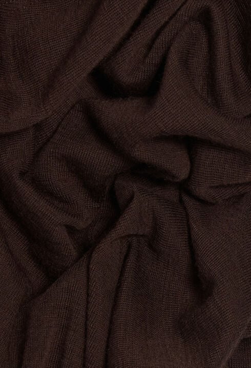 Chocolate wool T-shirt