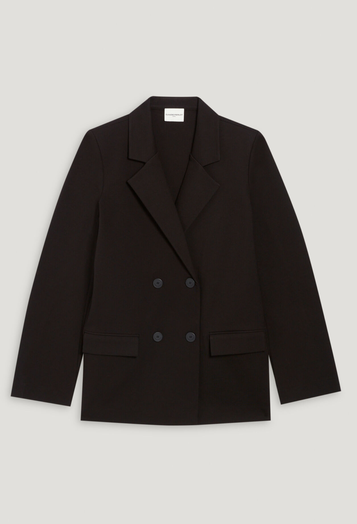 Black oversized suit jacket