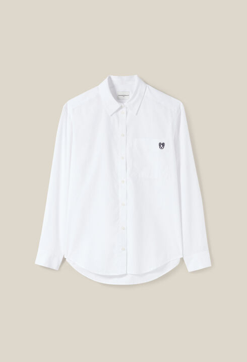 White Toto Jean shirt