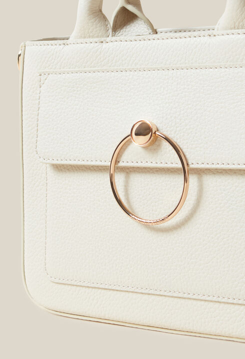 Anouck Grained Leather Bag