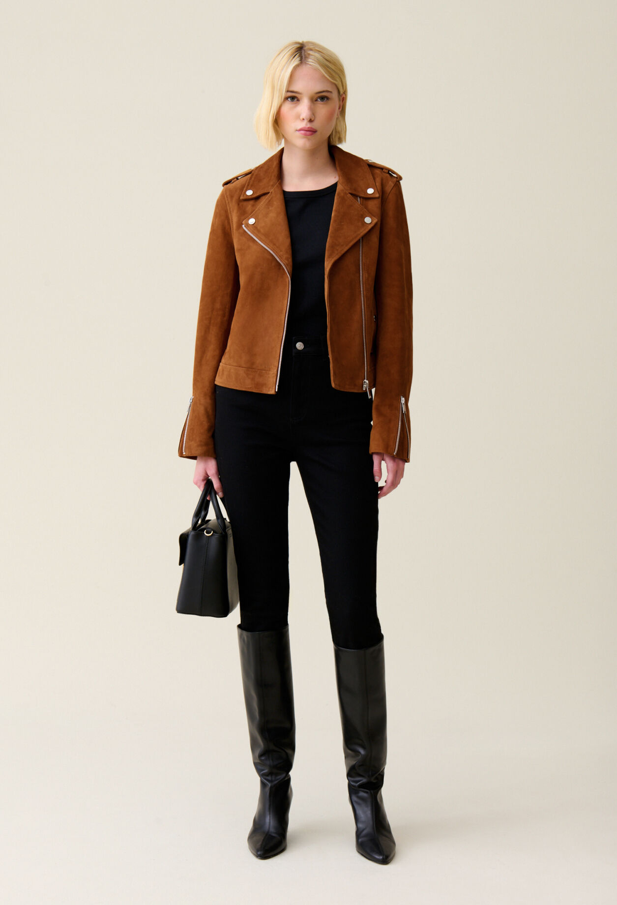 Leather jackets for women Claudie Pierlot
