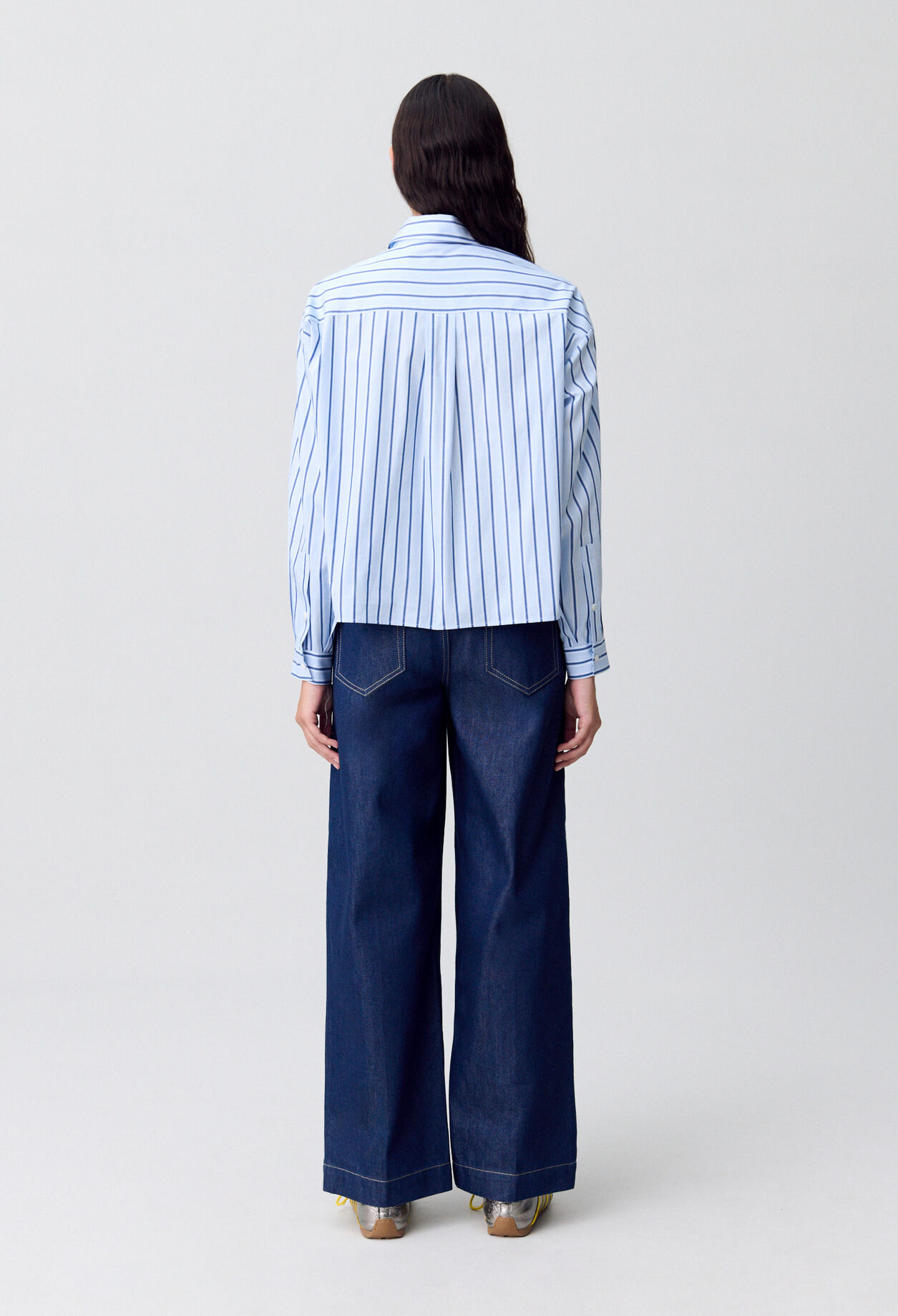 Oversized Striped Shirt
