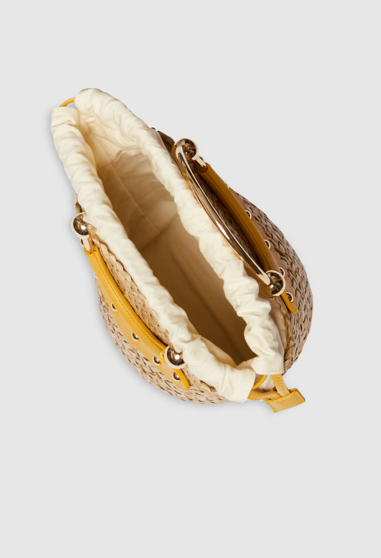 Abeille mini-basket in straw