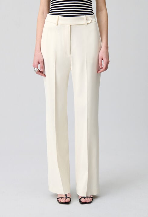Tailored Straight-Leg Trousers