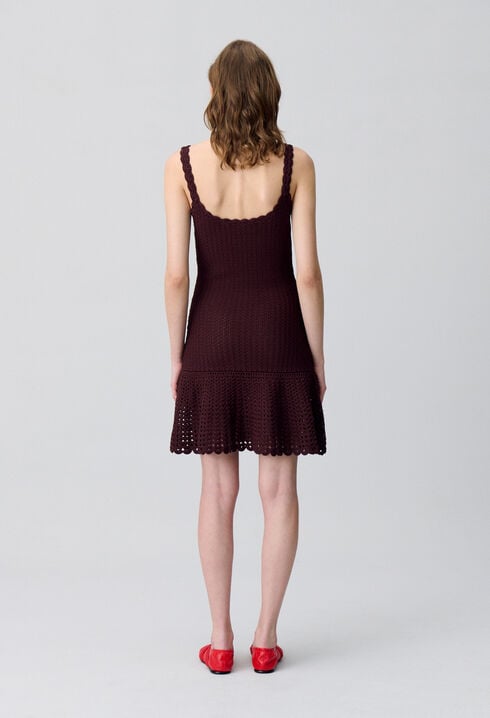 Crochet Mini Dress