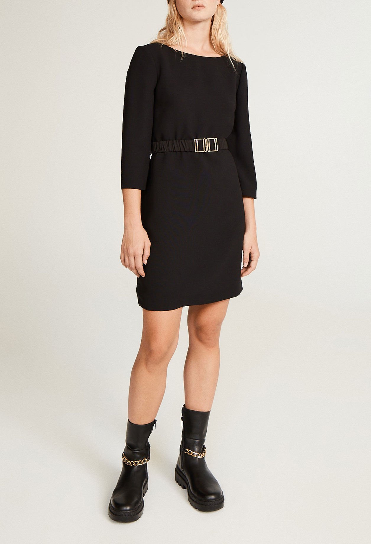 Belted dress
