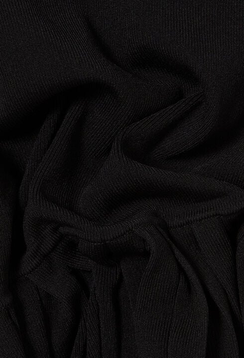 Fine-knit midi dress