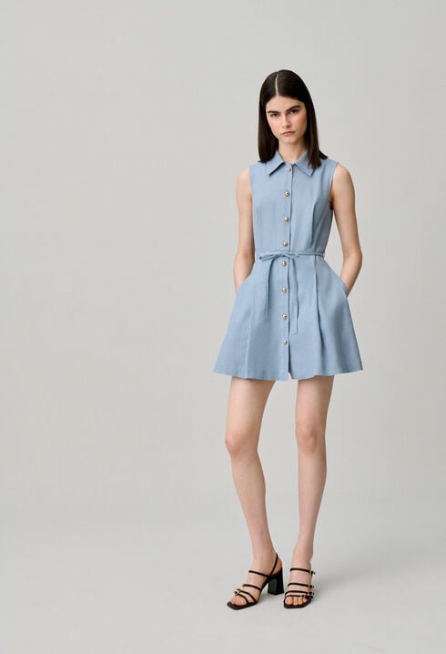 Sleeveless short dress