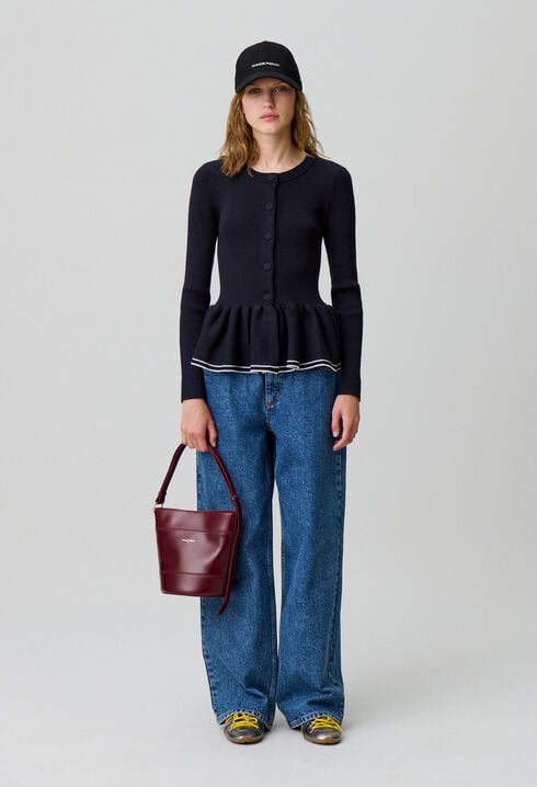 Fitted Knit Cardigan