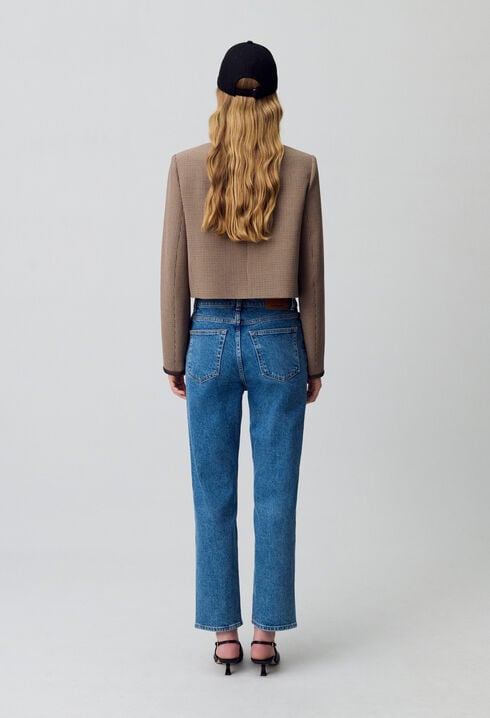 Toto Slim 7/8 jeans faded blue