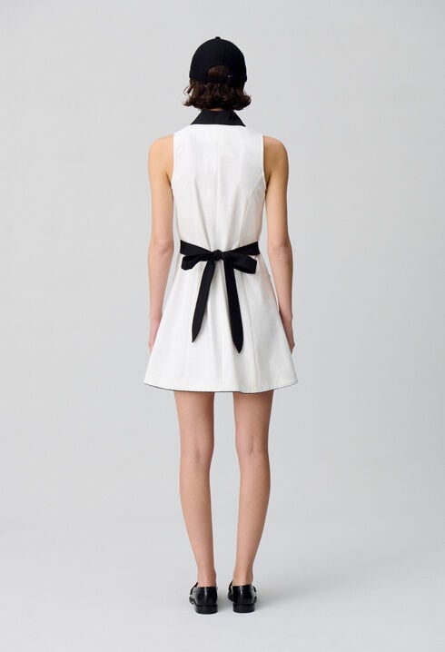 Sleeveless short dress