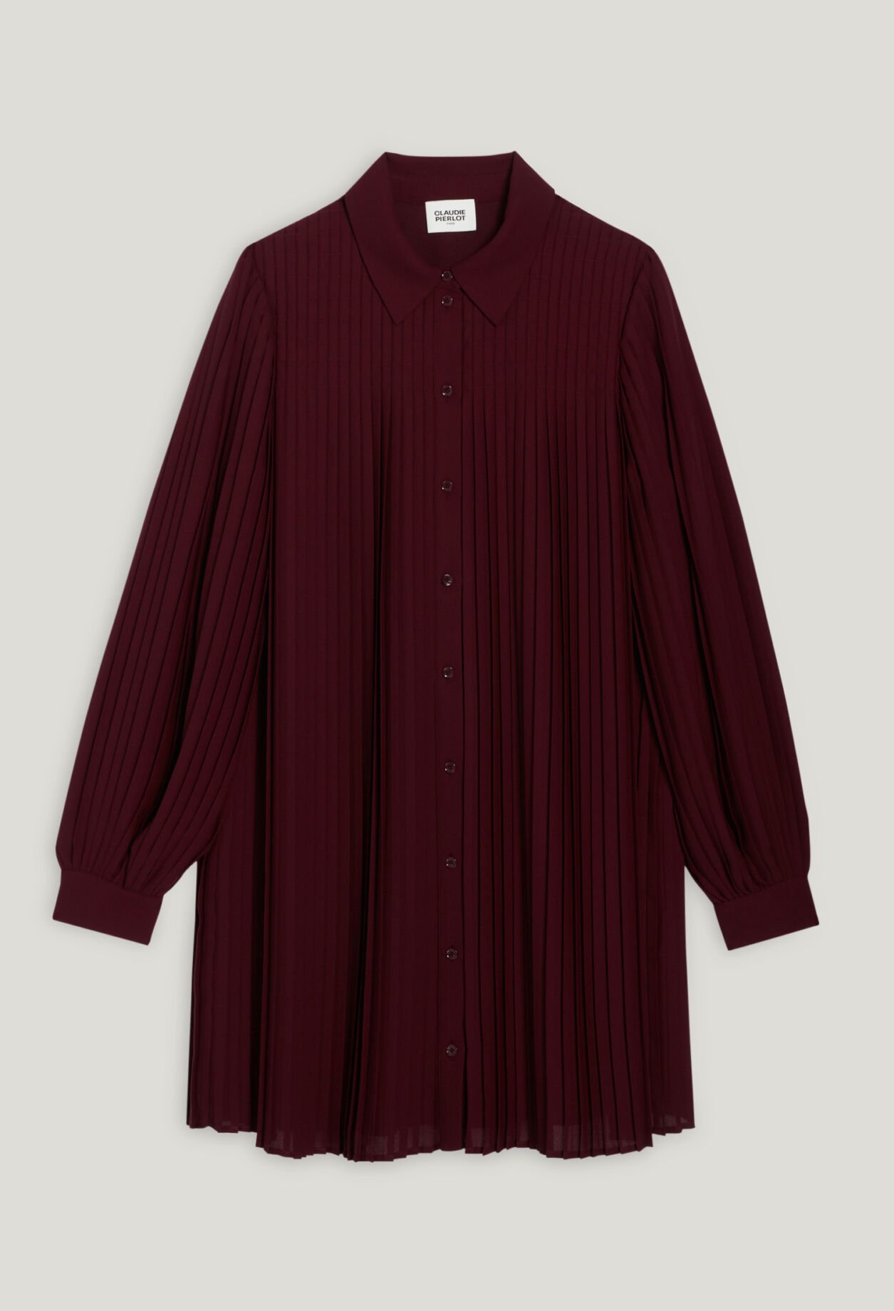 Short pleated dress
