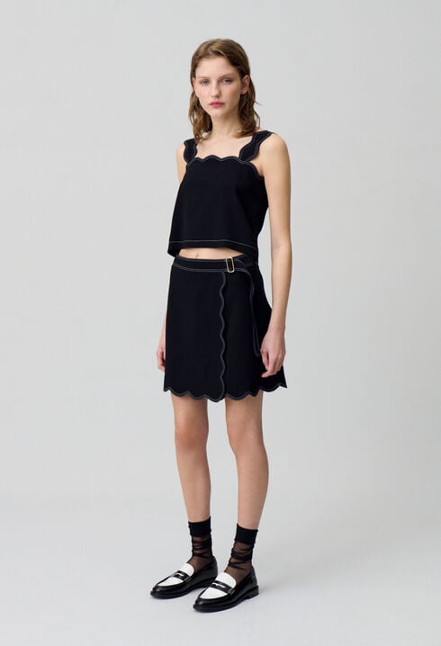 Backless Top
