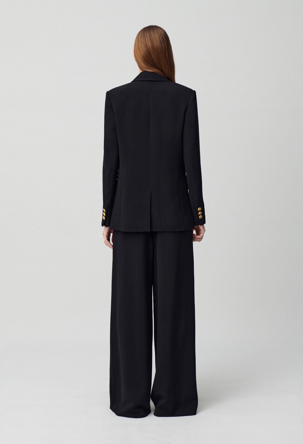 Buttoned blazer