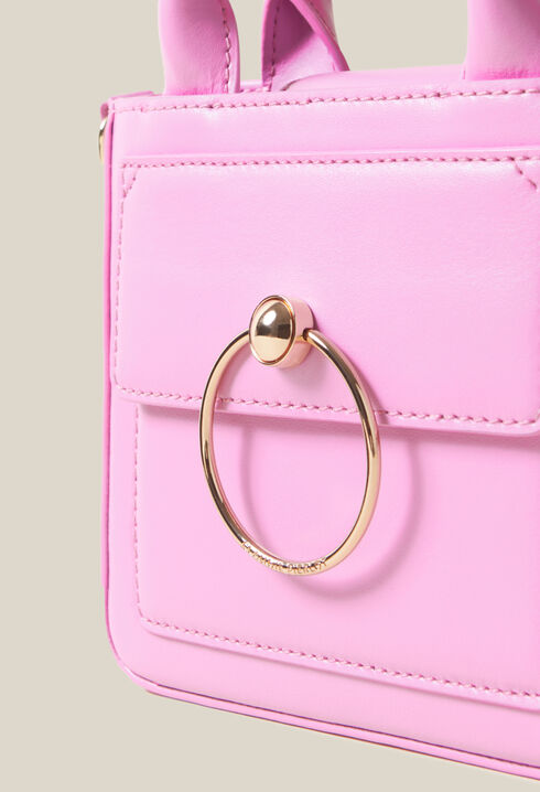 Mini Anouck smooth leather bag