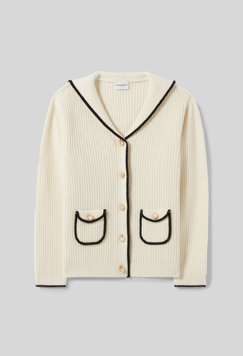 Chunky knit cardigan