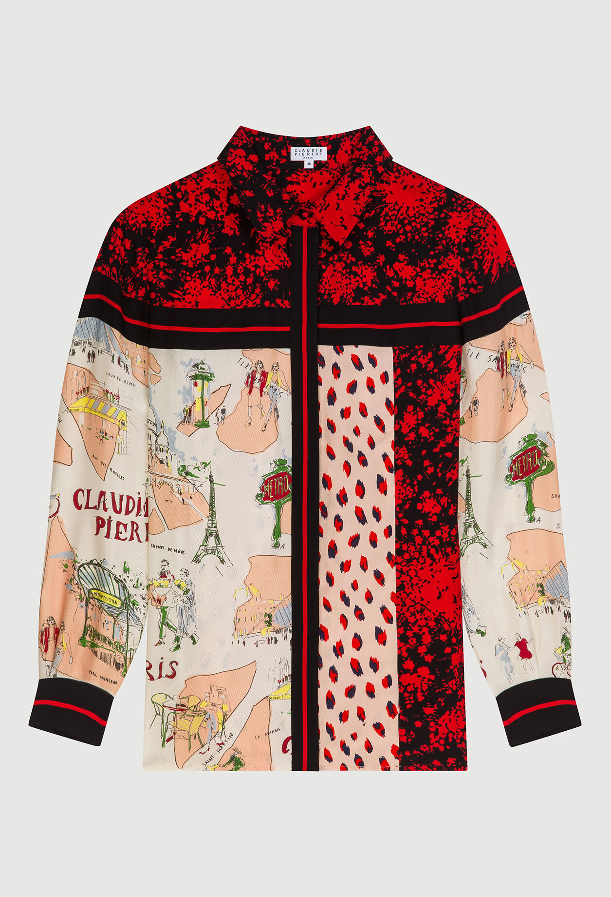 Patchwork shirt