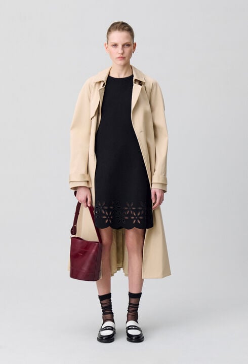 Short Dress in Fine Knit