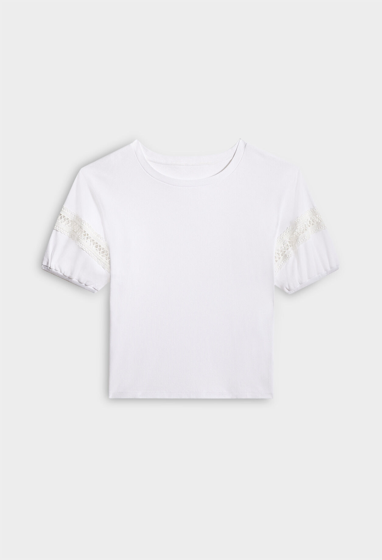 Organic cotton braided T-shirt