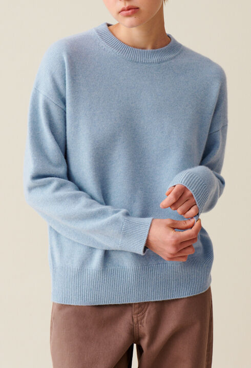Embroidered Cashmere Jumper