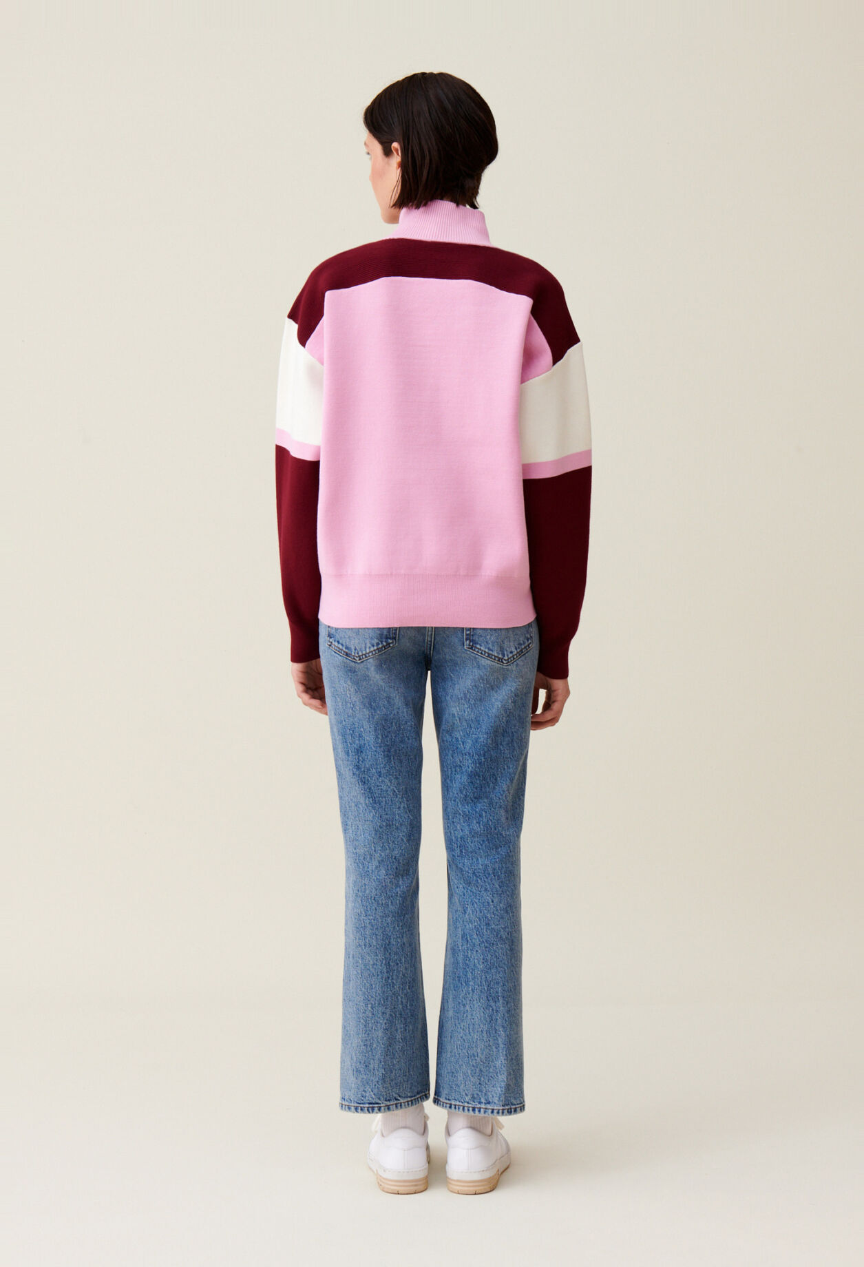 Minimum trucker collar sweatshirt