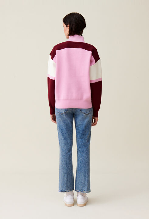 Minimum trucker collar sweatshirt