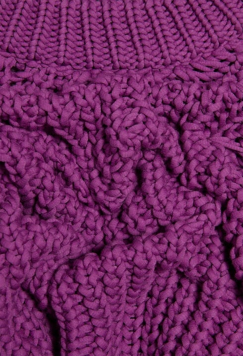 Chunky knit pullover