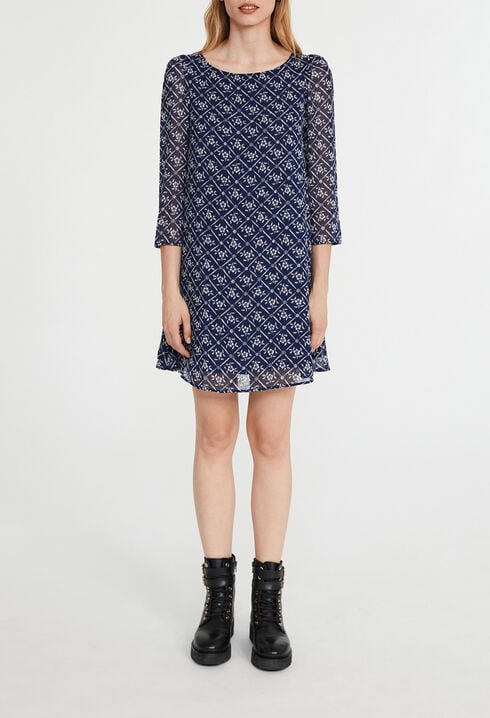 Rififi mini dress in a floral pattern