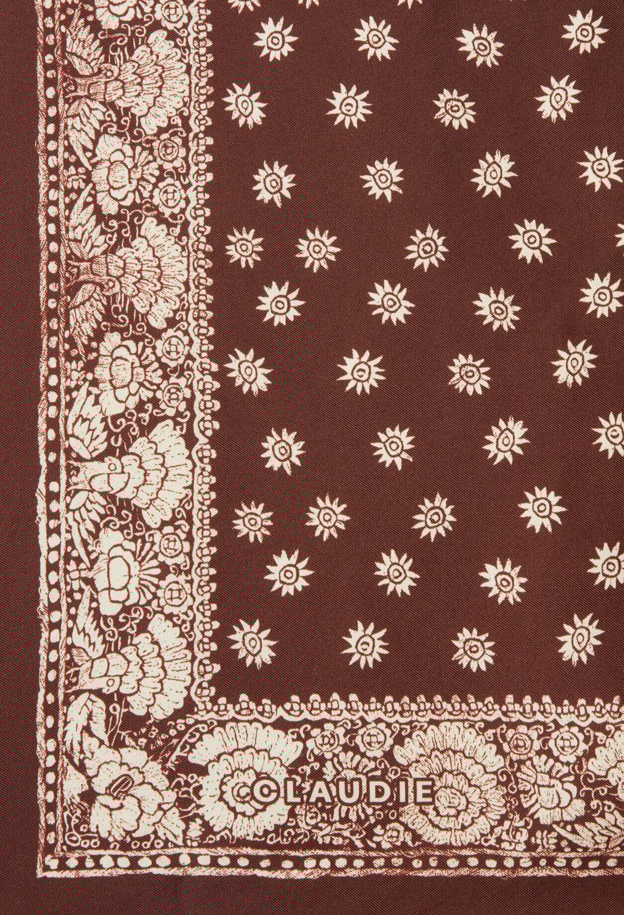 Printed Square Scarf