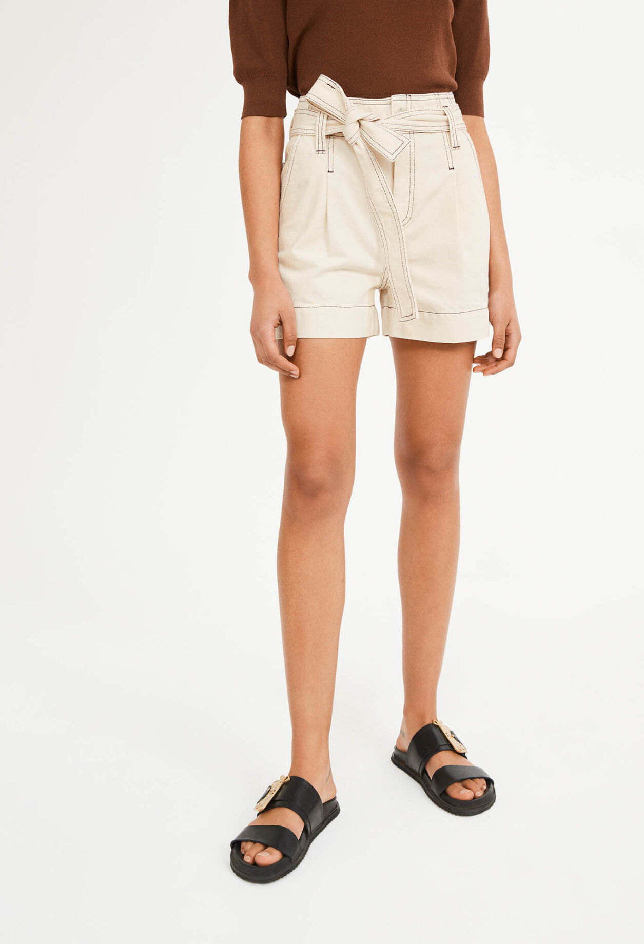 High-rise shorts