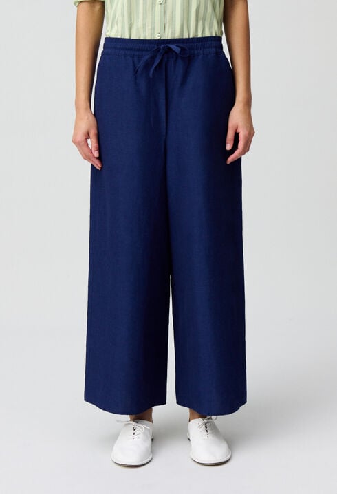Wide Lightweight Trousers