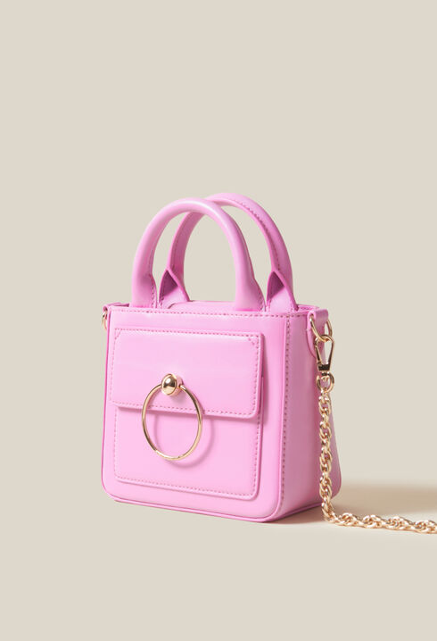 Mini Anouck smooth leather bag