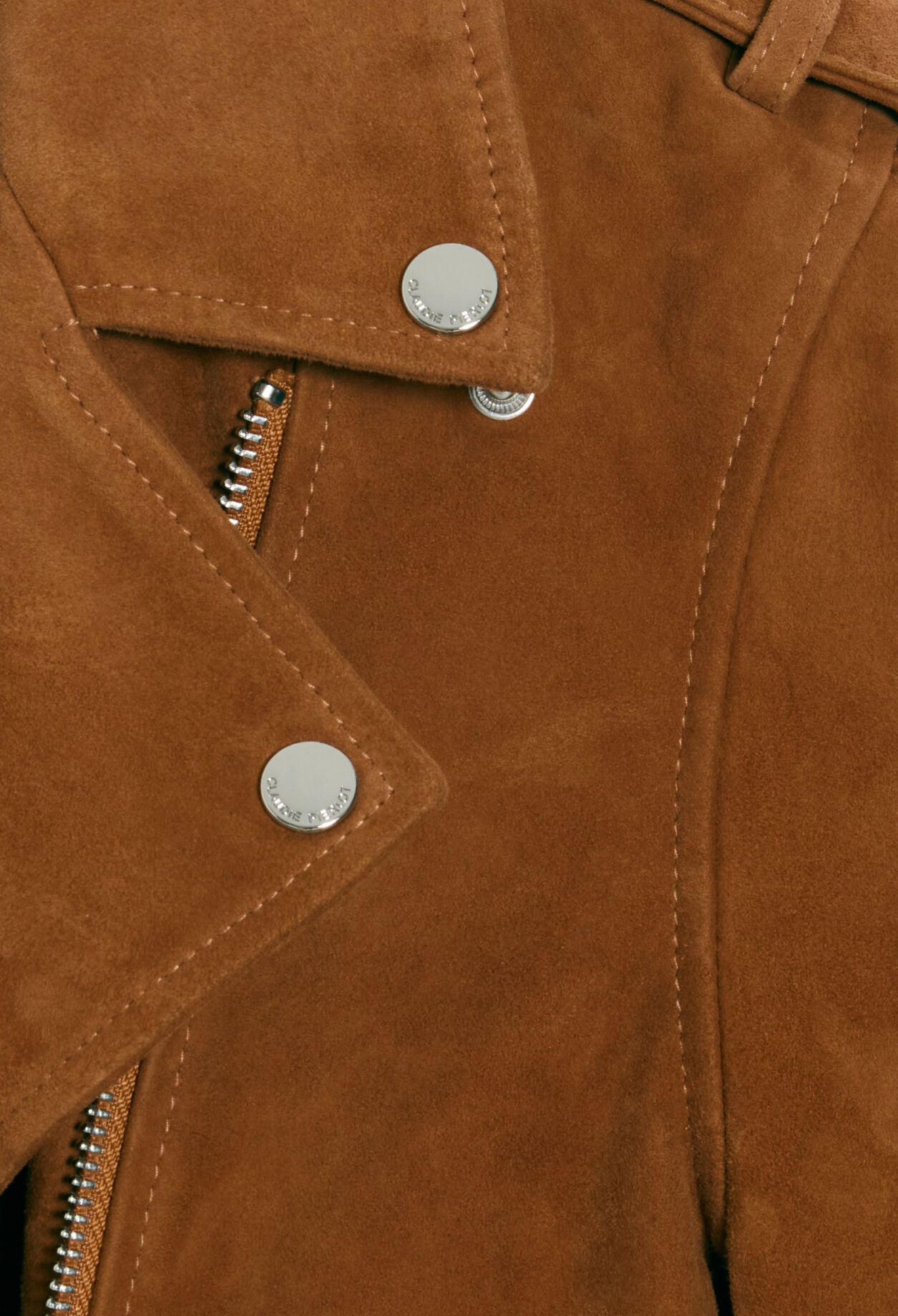 Camel suede jacket