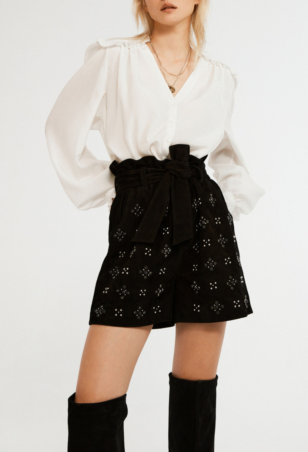 Ruffled shirt