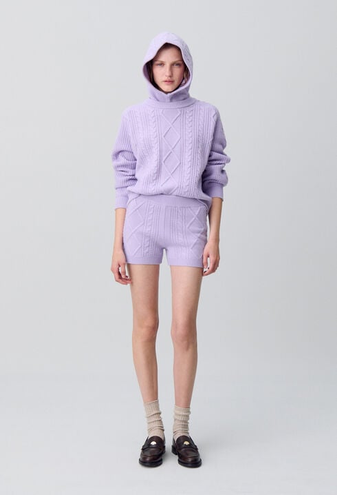 Short Knit Cardigan