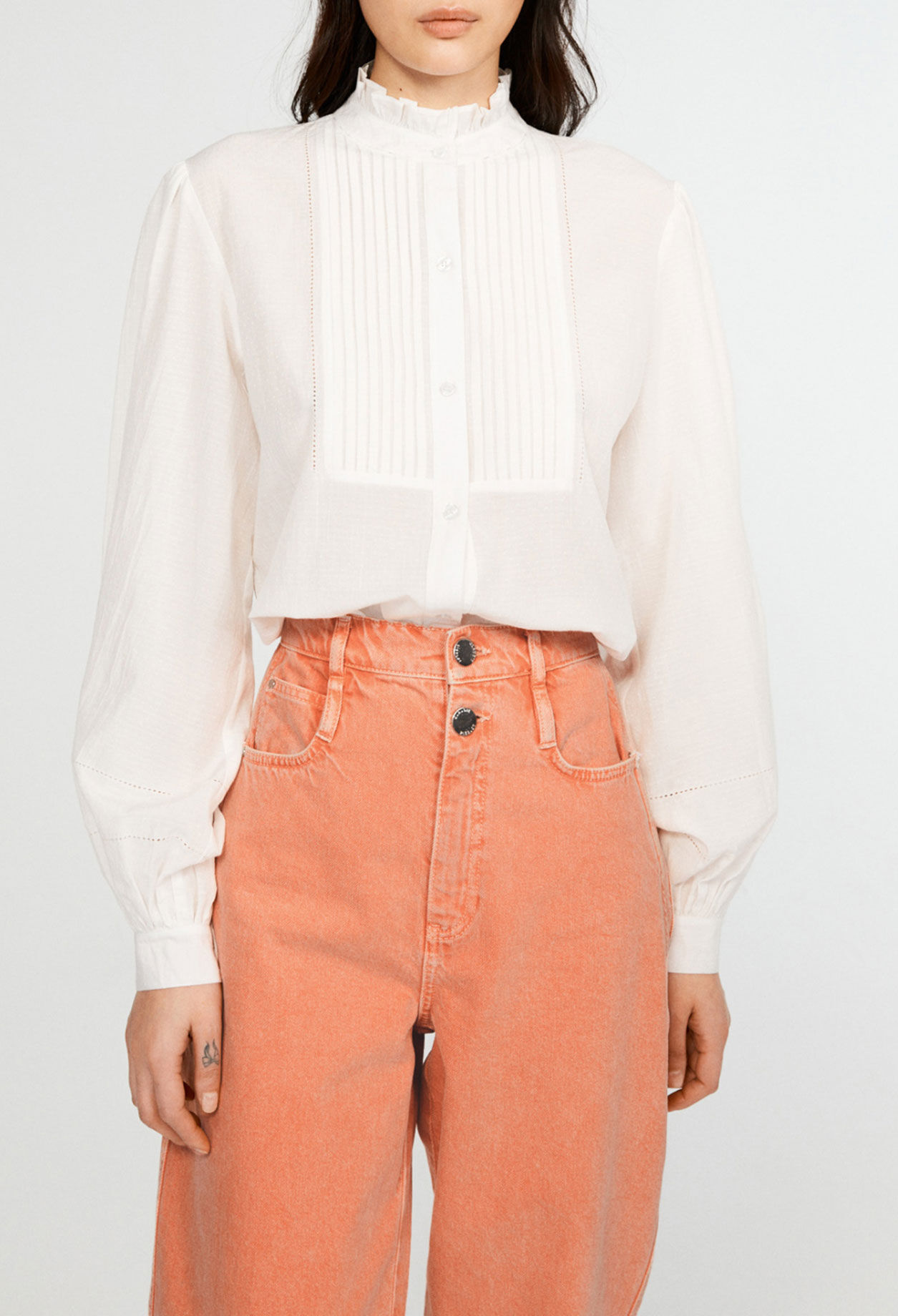 Organic cotton blouse