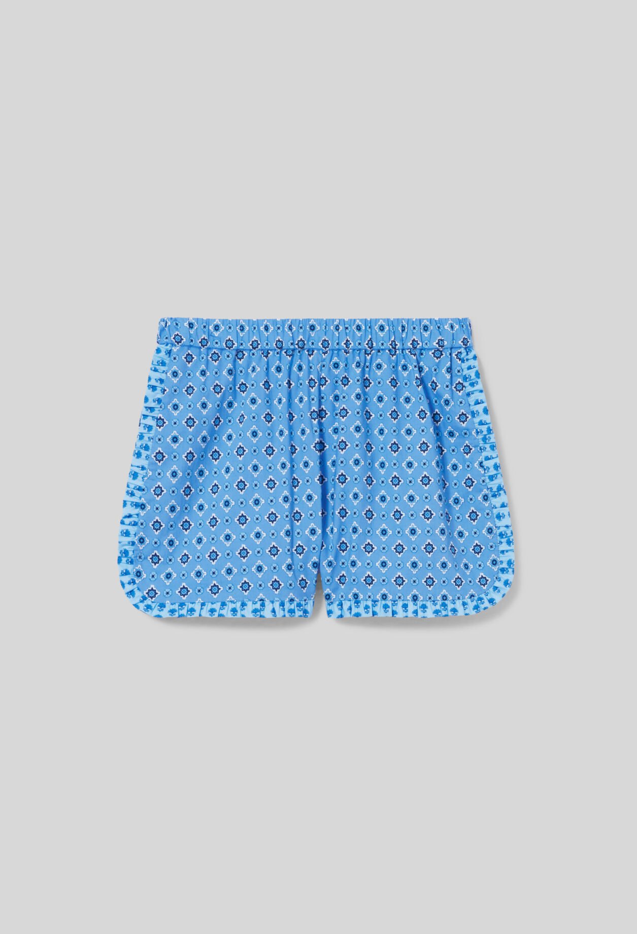 Printed Flowing Shorts