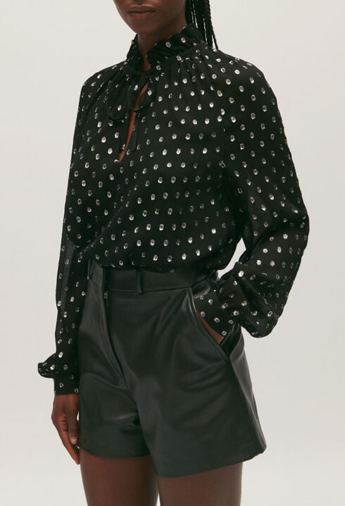 Black dotty shirt