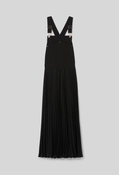 Pleated Maxi Dress