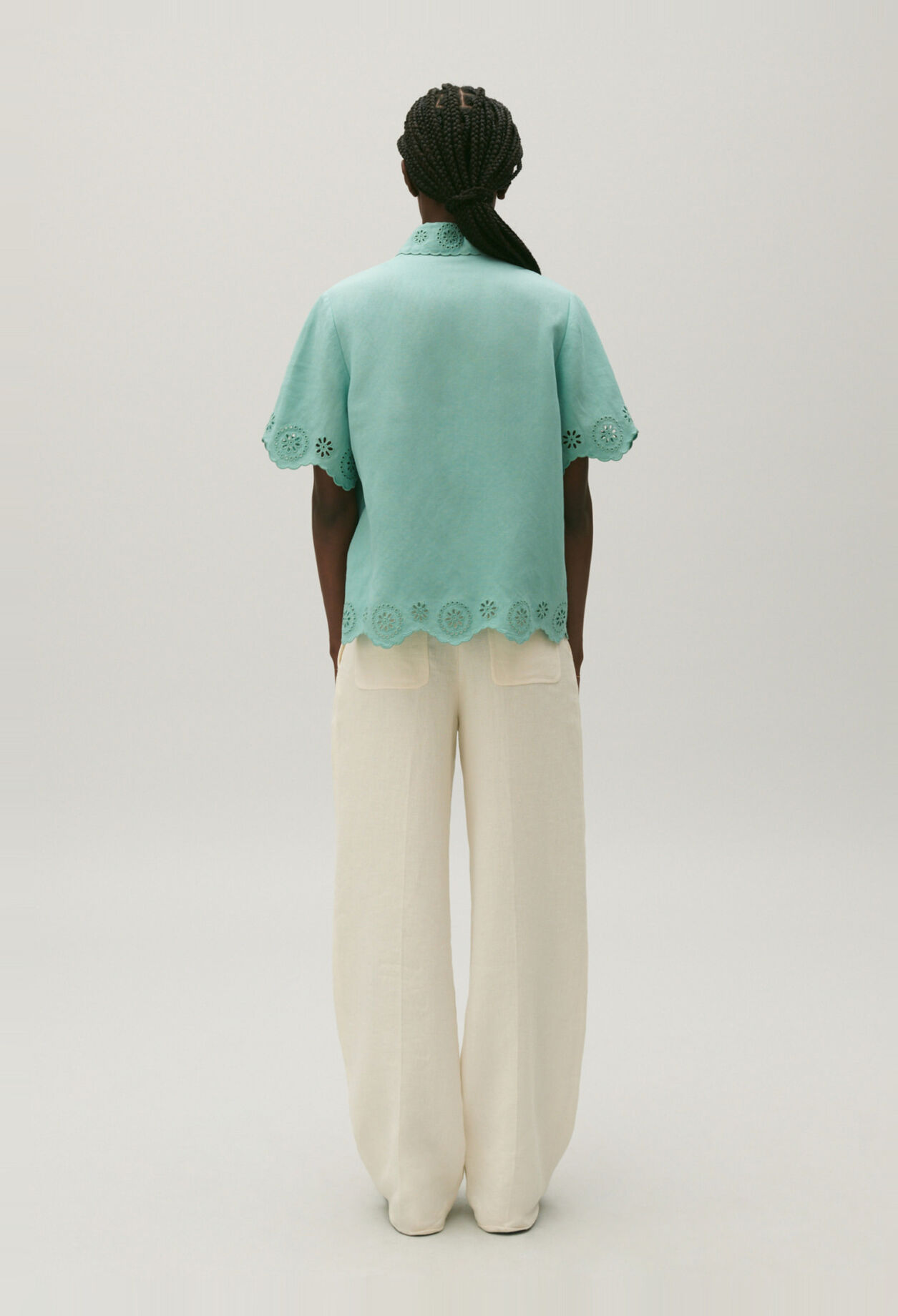 Broderie anglaise shirt