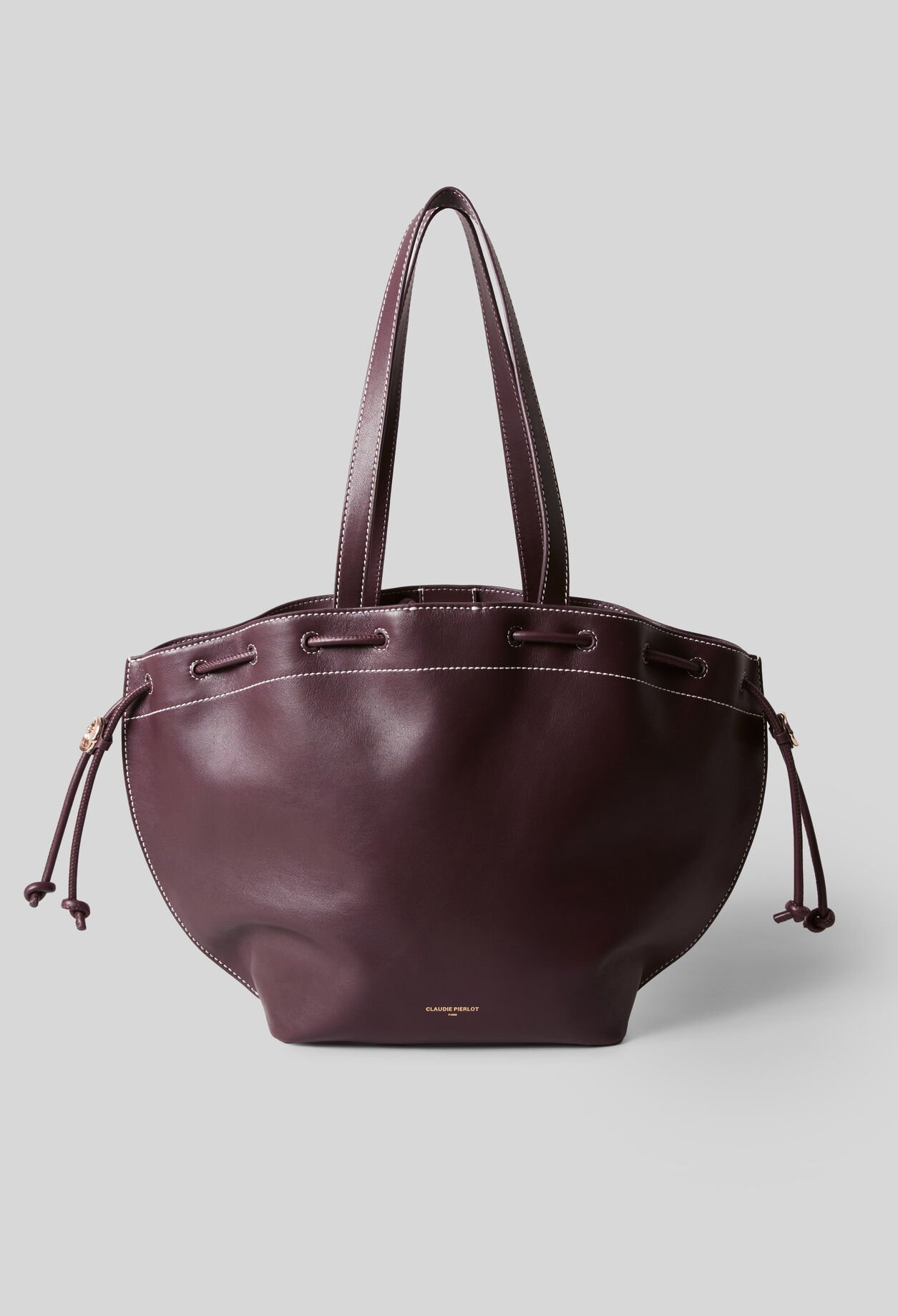 Sleek Leather Tote Bag