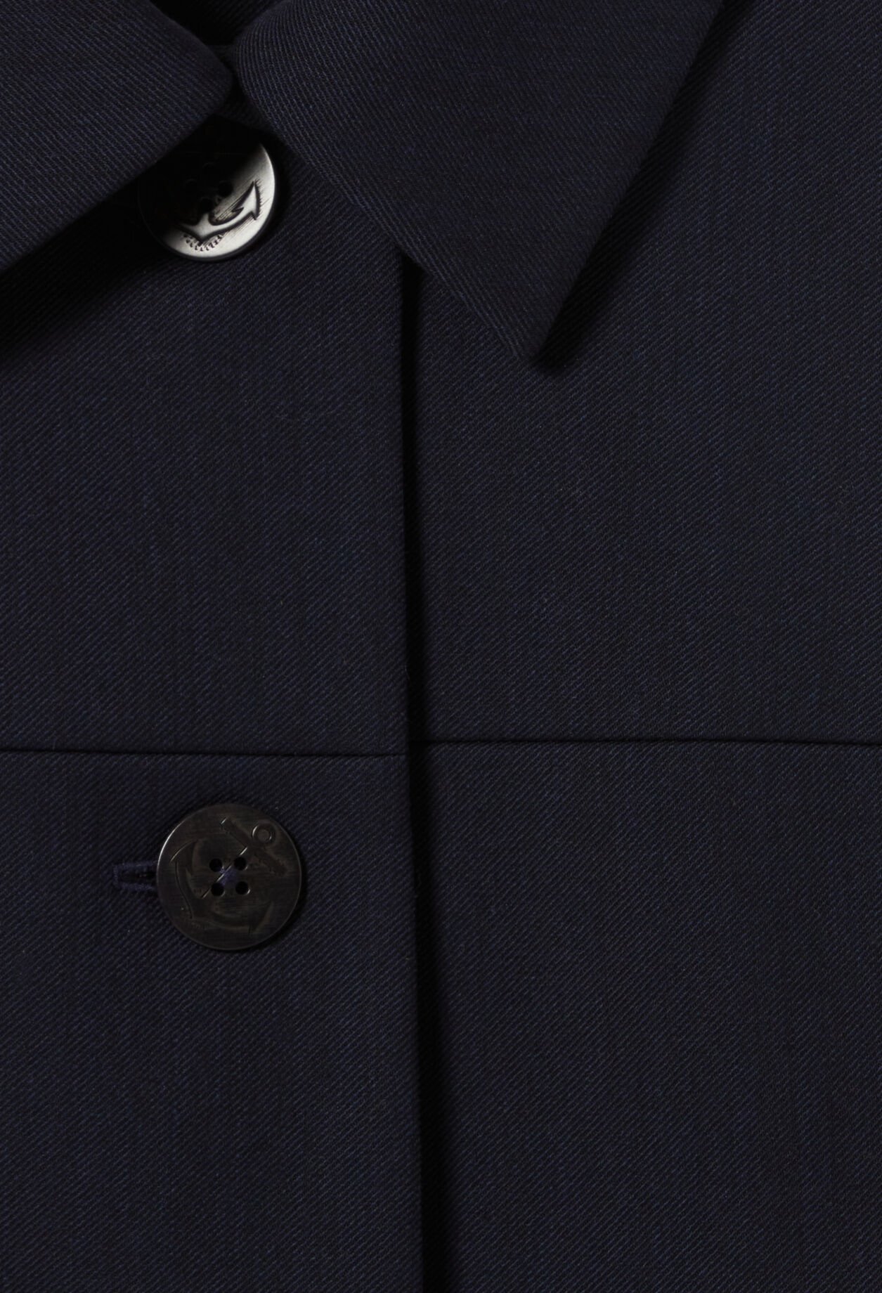 Navy boxy jacket