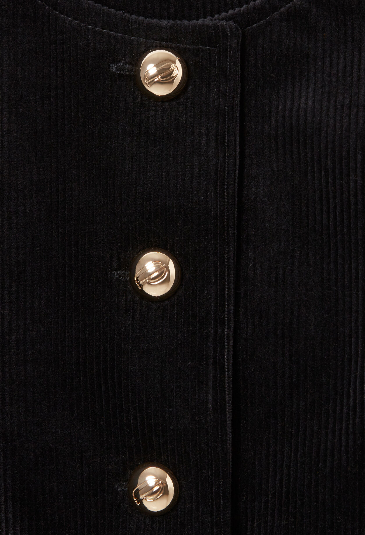 Short Velvet Boxy Jacket