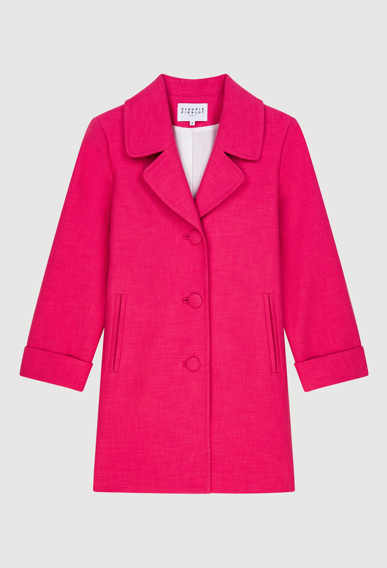 Mid-length cotton coat
