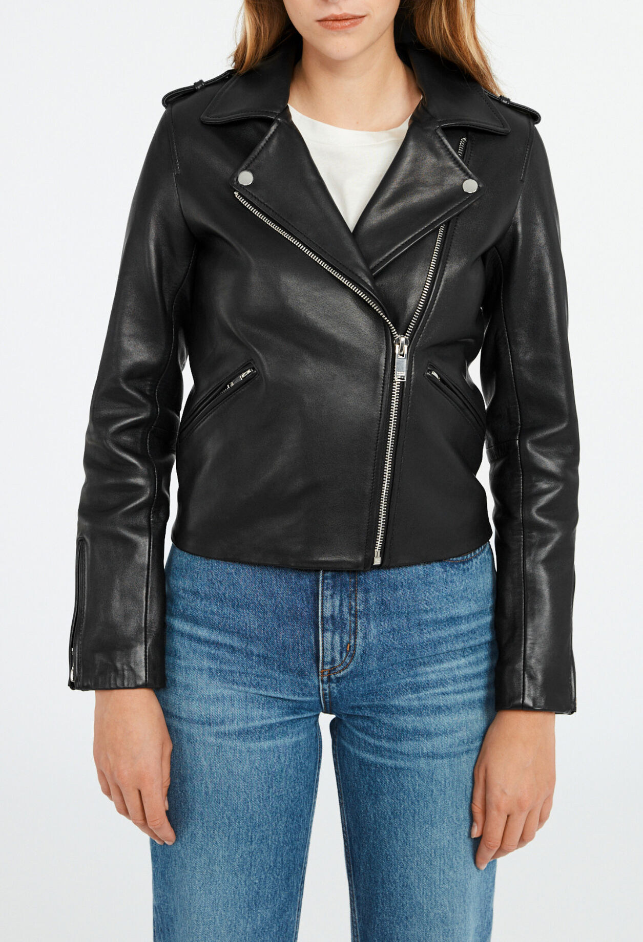 Leather jacket