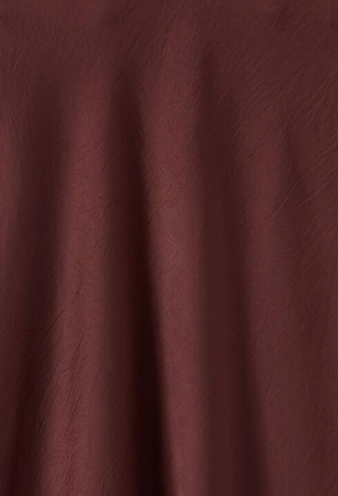 Flowing Satin Midi Skirt