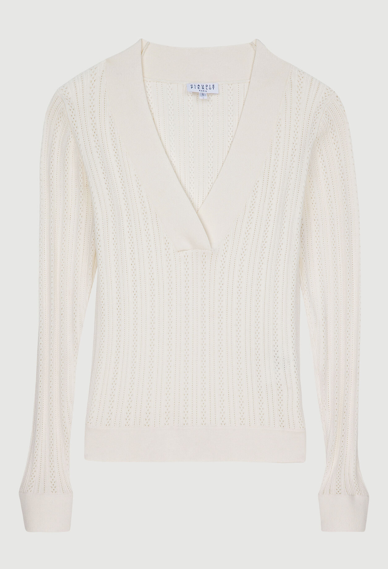 V-neck jumper