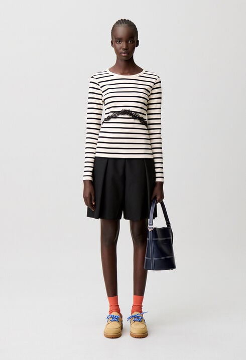 Breton lace T-shirt